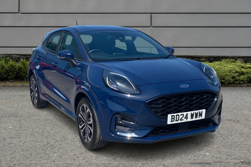 Ford Puma St-line Blue