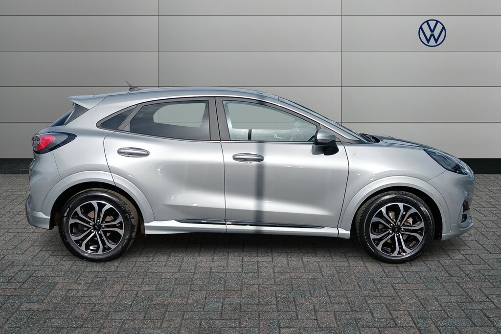Ford Puma 1.0 Ecoboost Hybrid Mhev St-line Dct BA24YKL Silver #4