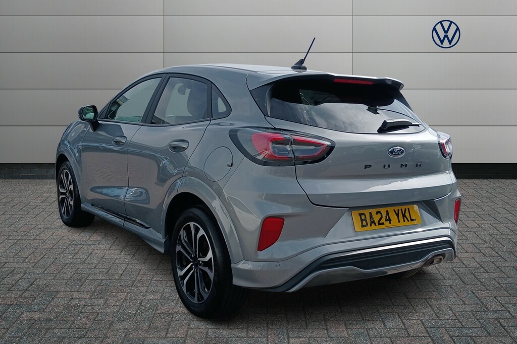 Ford Puma 1.0 Ecoboost Hybrid Mhev St-line Dct BA24YKL Silver #3