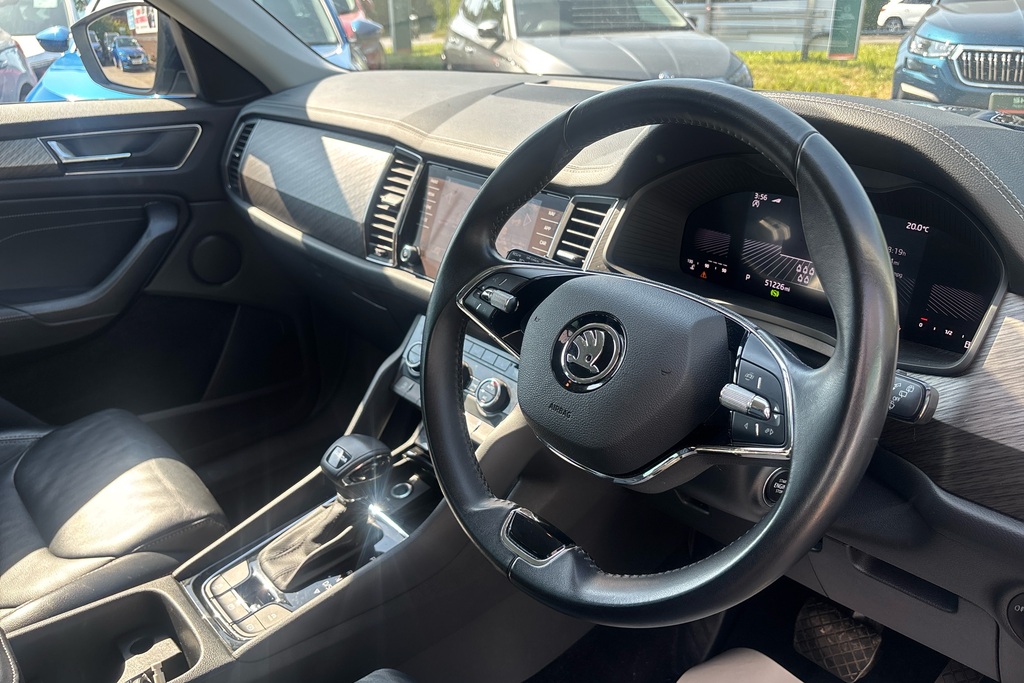 Skoda Kodiaq 1.5 Tsi Se L Executive Dsg 7 Seat CV23MXE Blue #6