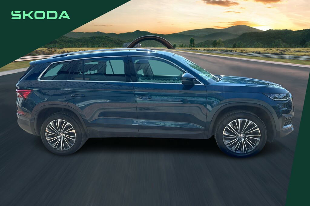 Skoda Kodiaq 1.5 Tsi Se L Executive Dsg 7 Seat CV23MXE Blue #4