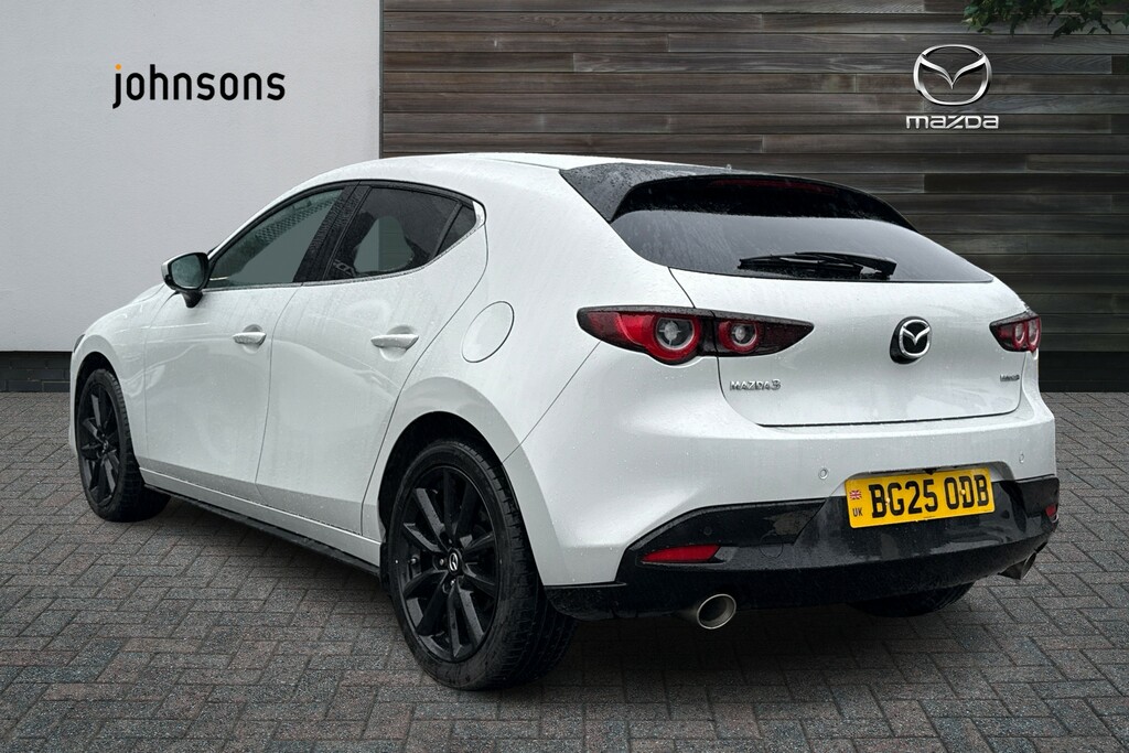 Mazda 3 2.0 E-skyactiv X Mhev 186 Takumi BG25ODB White #2