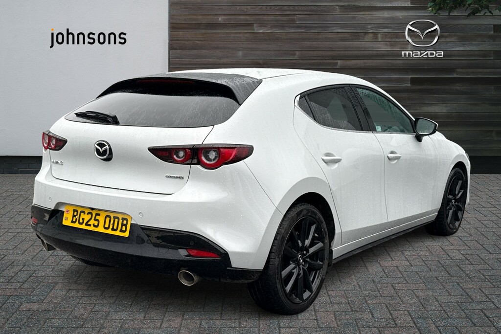 Mazda 3 2.0 E-skyactiv X Mhev 186 Takumi BG25ODB White #5