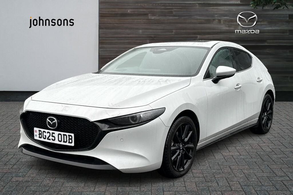 Mazda 3 2.0 E-skyactiv X Mhev 186 Takumi BG25ODB White #4