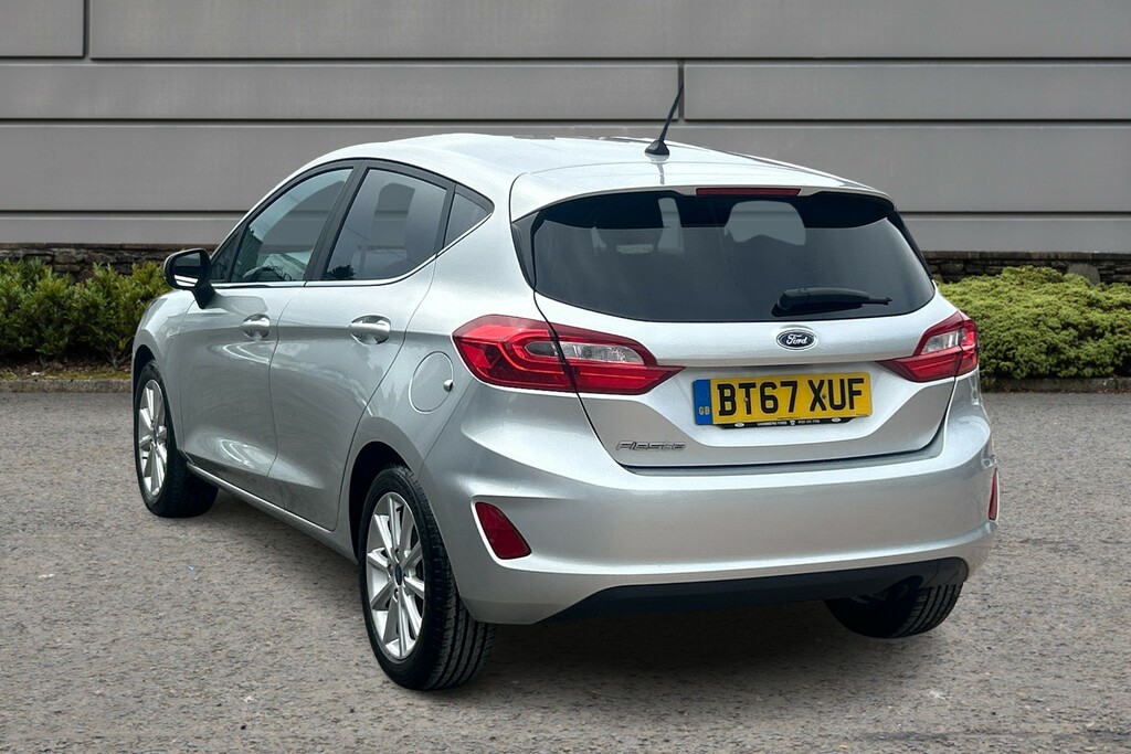 Ford Fiesta Titanium BT67XUF Silver #3