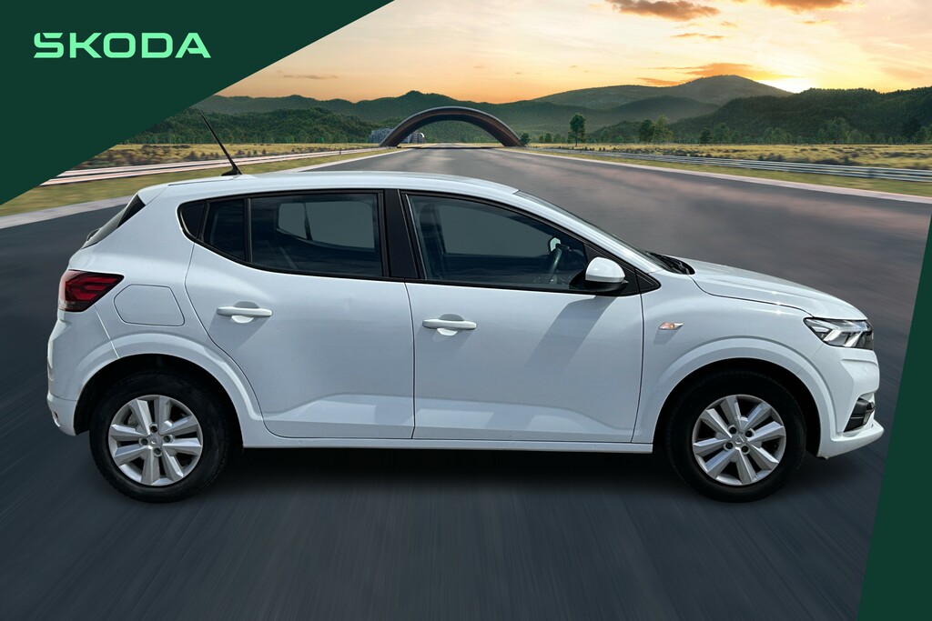 Dacia Sandero 1.0 Tce Comfort White #4