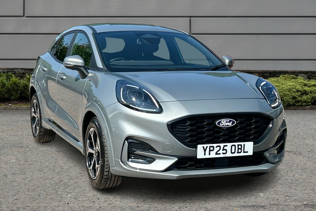 Ford Puma St-line Silver