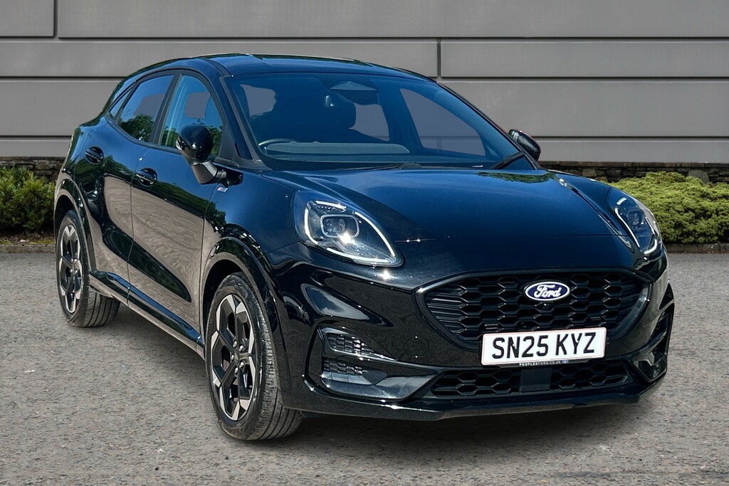 Ford Puma St-line X Black