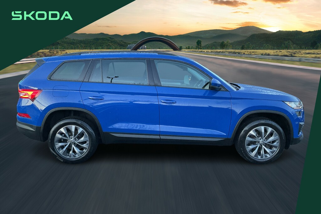 Skoda Kodiaq 2.0 Tdi Se Drive Dsg YE22DMV Blue #4