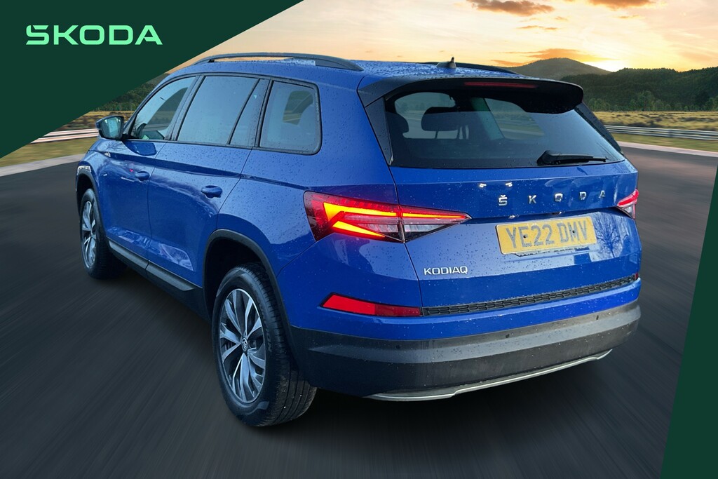 Skoda Kodiaq 2.0 Tdi Se Drive Dsg YE22DMV Blue #3