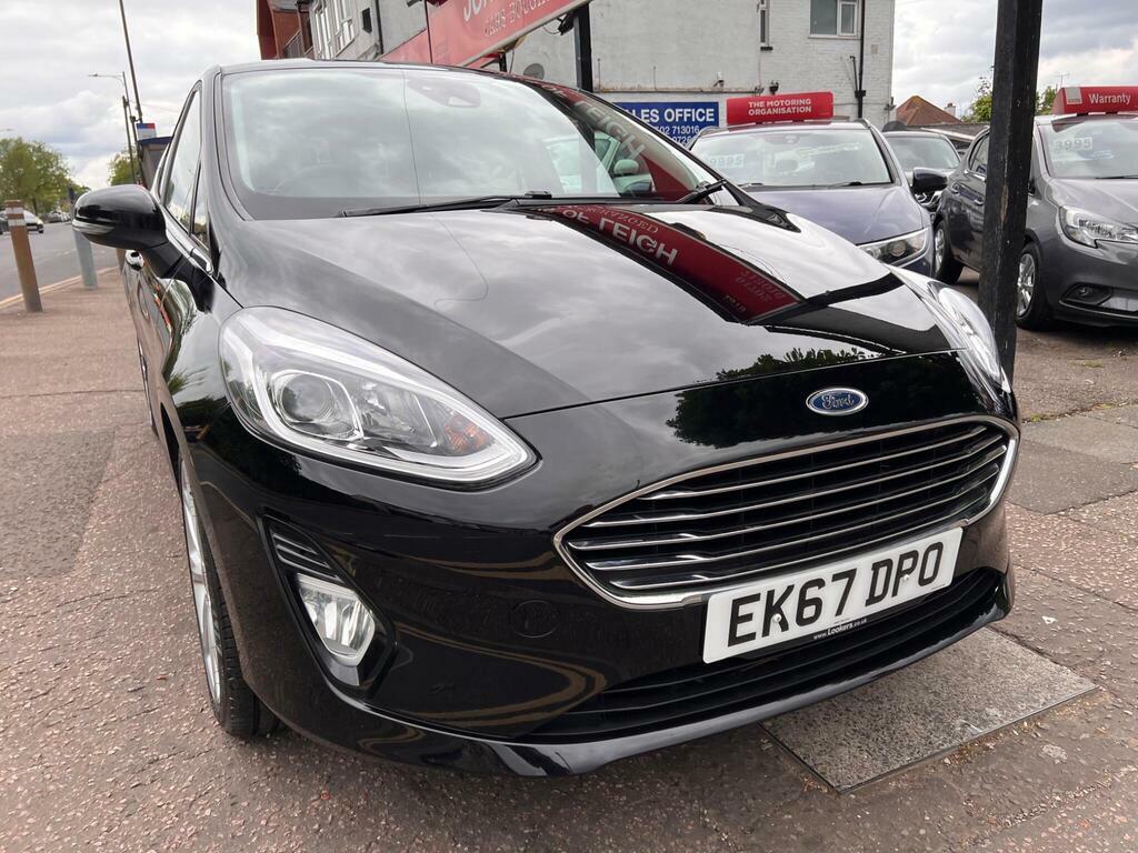 Ford Fiesta 1.0T Ecoboost Titanium Euro 6 S S EK67DPO Black #3