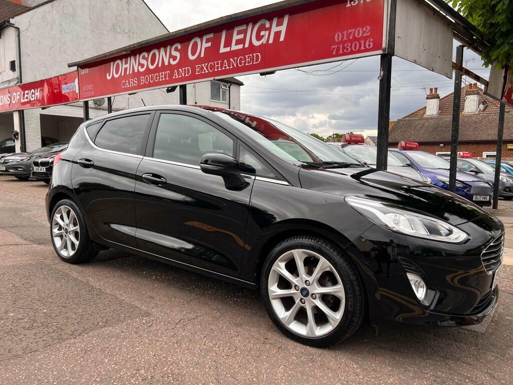 Ford Fiesta 1.0T Ecoboost Titanium Euro 6 S S Black