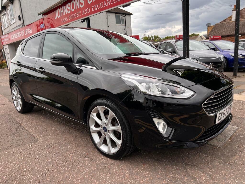 Ford Fiesta 1.0T Ecoboost Titanium Euro 6 S S EK67DPO Black #2
