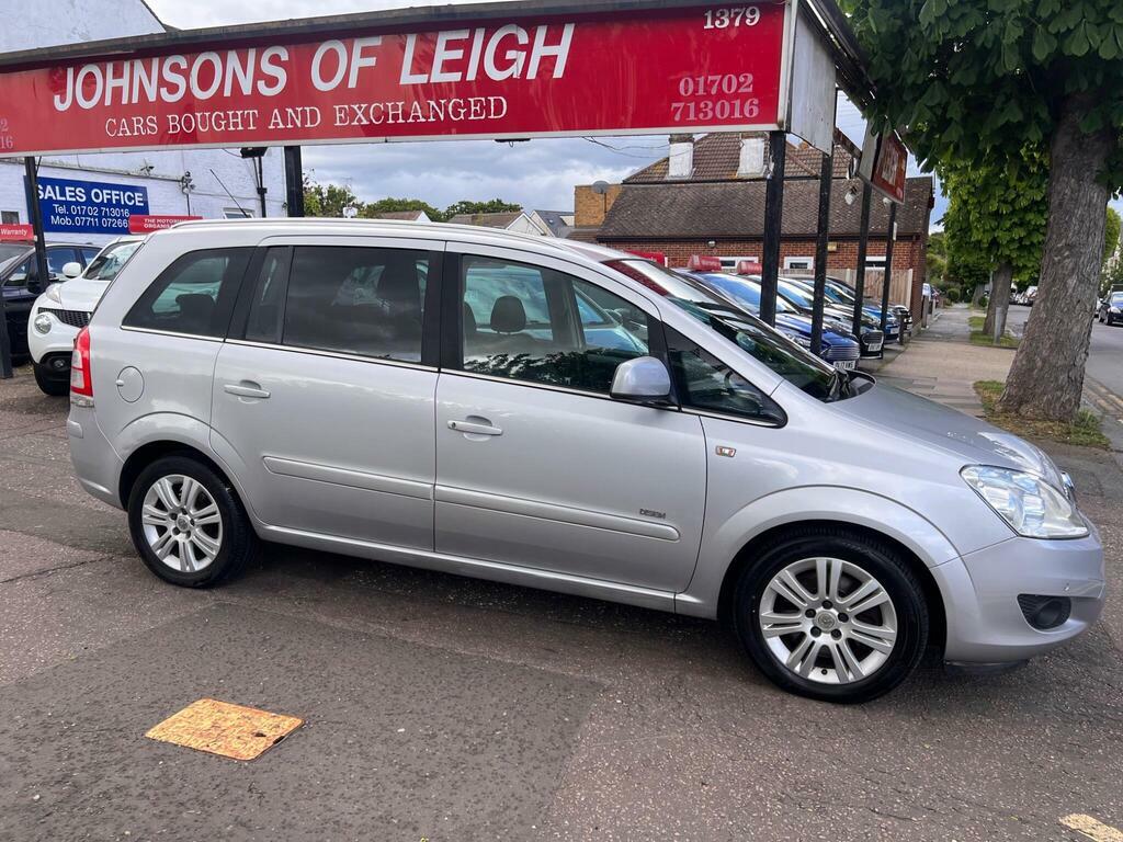 Vauxhall Zafira 1.7 Cdti Ecoflex Design Euro 5 Silver #4