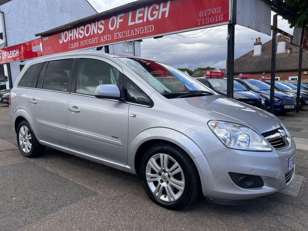 Vauxhall Zafira 1.7 Cdti Ecoflex Design Euro 5 Silver