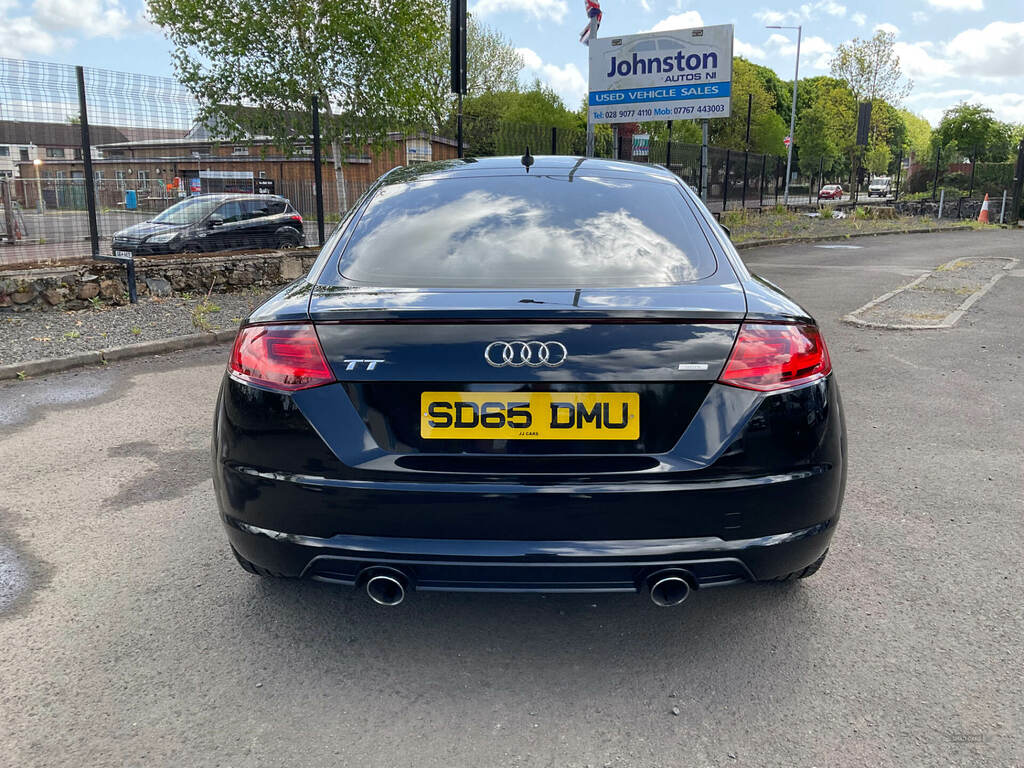 Audi TT 2.0 Tdi Ultra Sport MK64ANE Black #5