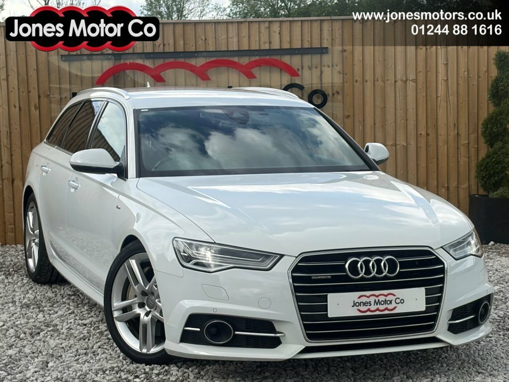 Audi A6 Avant 3L Black Edition White