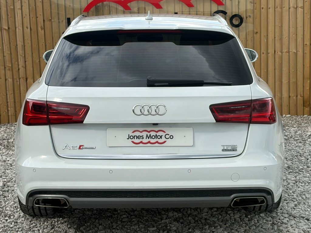 Audi A6 Avant 3L Black Edition White #5