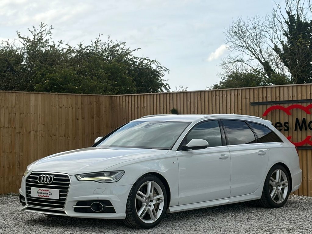 Audi A6 Avant 3L Black Edition White #3