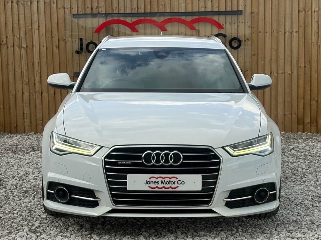 Audi A6 Avant 3L Black Edition White #2