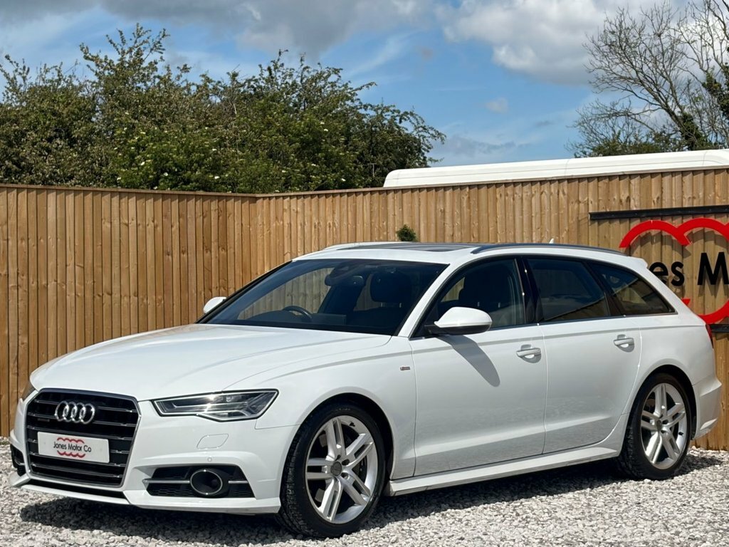 Audi A6 Avant 2L Black Edition White #3