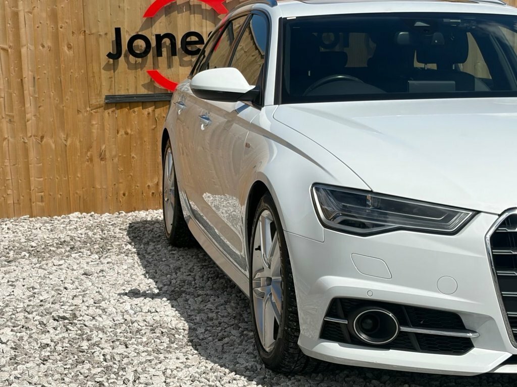 Audi A6 Avant 2L Black Edition White #6