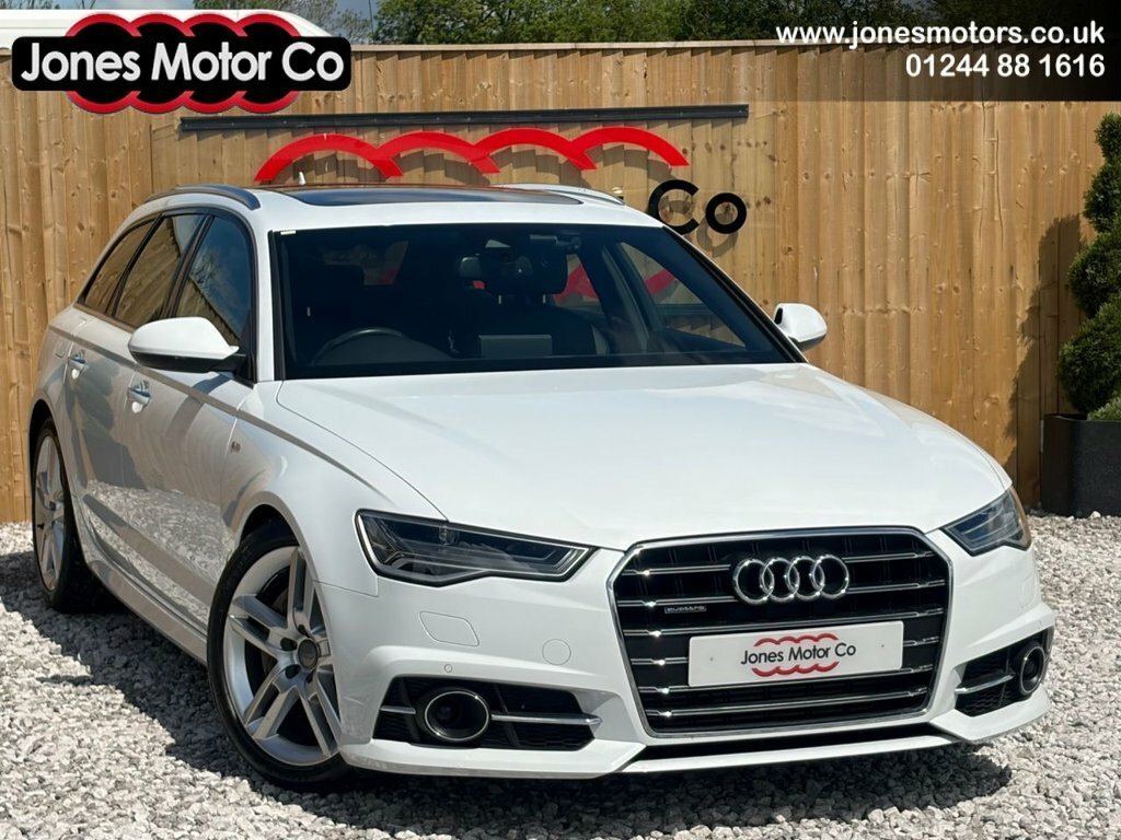 Audi A6 Avant 2L Black Edition White