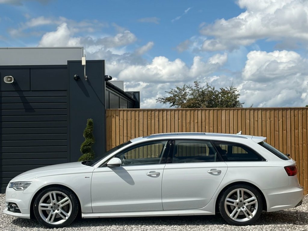 Audi A6 Avant 2L Black Edition White #4