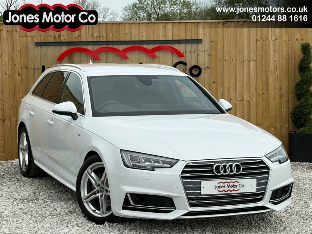 Audi A4 Avant 2L S Line White