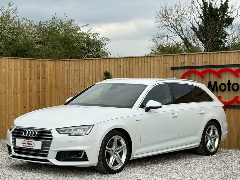 Audi A4 Avant 2L S Line RJ66CMJ White #3