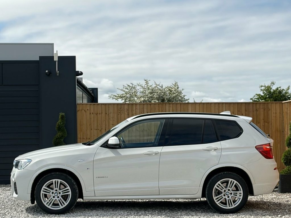 BMW X3 2L M Sport MD17JMC White #4