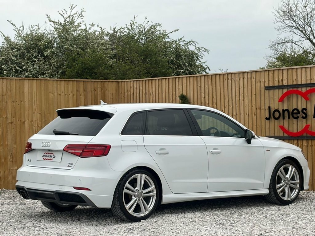 Audi A3 1L S Line White #6