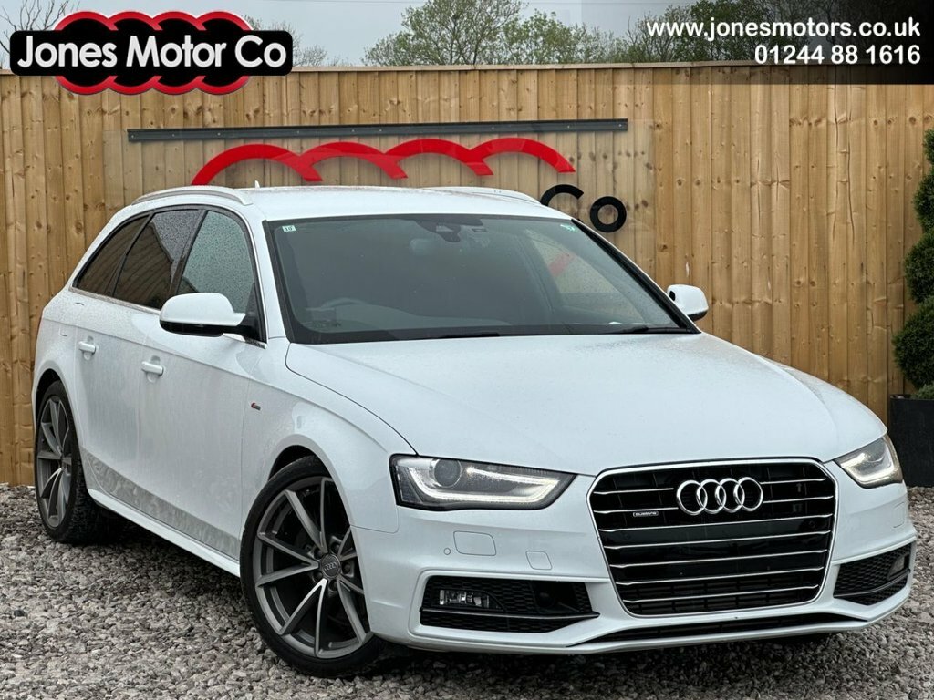 Audi A4 Avant 2L S Line White