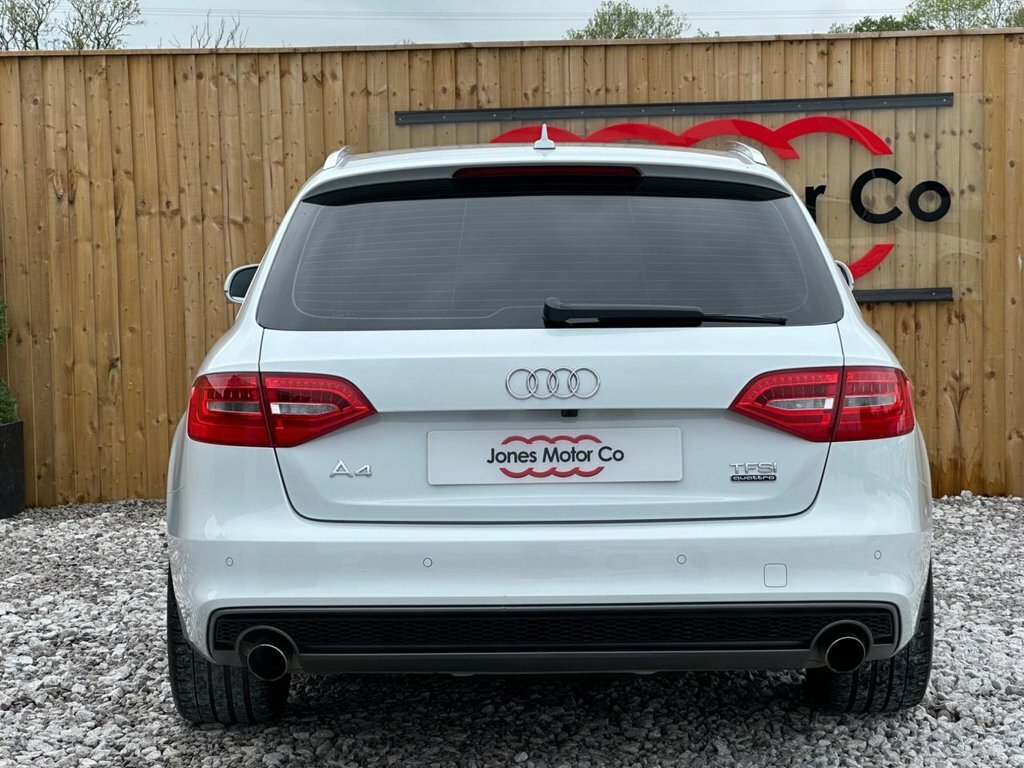 Audi A4 Avant 2L S Line White #6