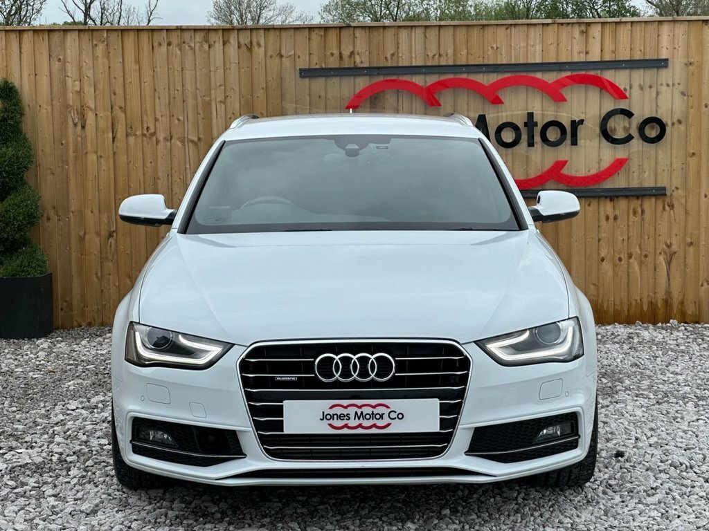 Audi A4 Avant 2L S Line White #2