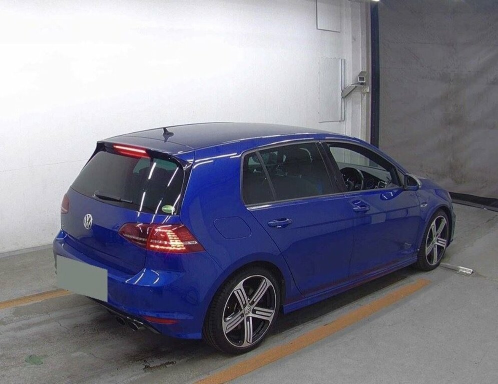 Volkswagen Golf 2L R Blue #4