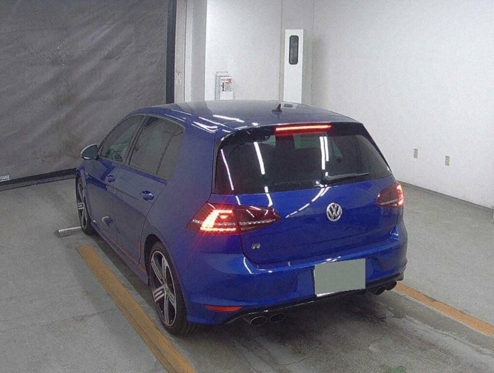 Volkswagen Golf 2L R Blue #3
