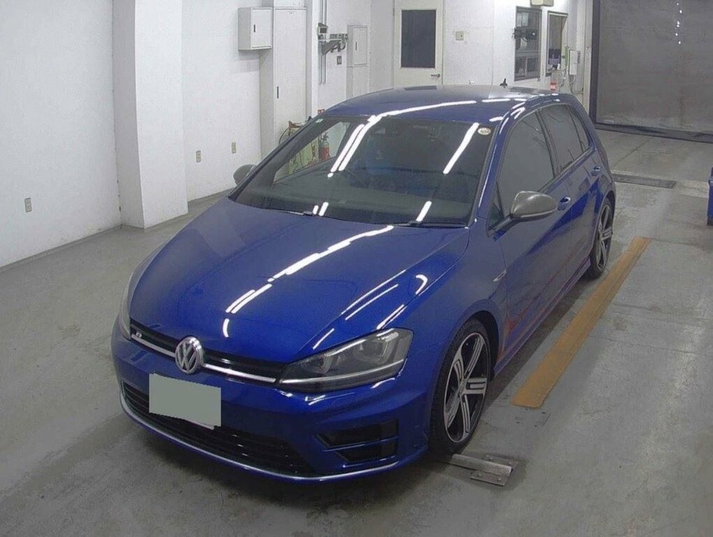 Volkswagen Golf 2L R Blue #2
