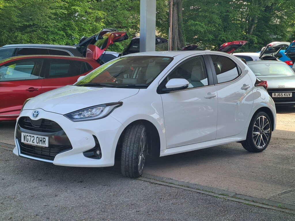 Toyota Yaris 1.5 Vvt-h Excel E-cvt Euro 6 Ss K9MHN White #4