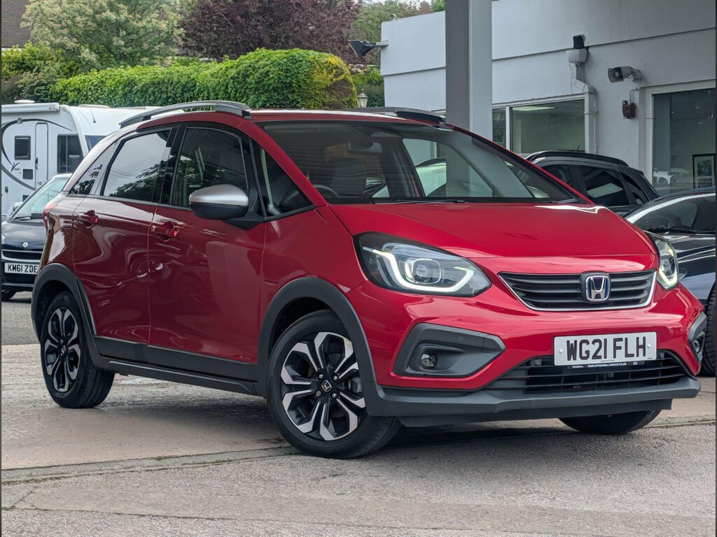 Honda Jazz 1.5 H I-mmd Crosstar Ex Ecvt Euro 6 Ss Red