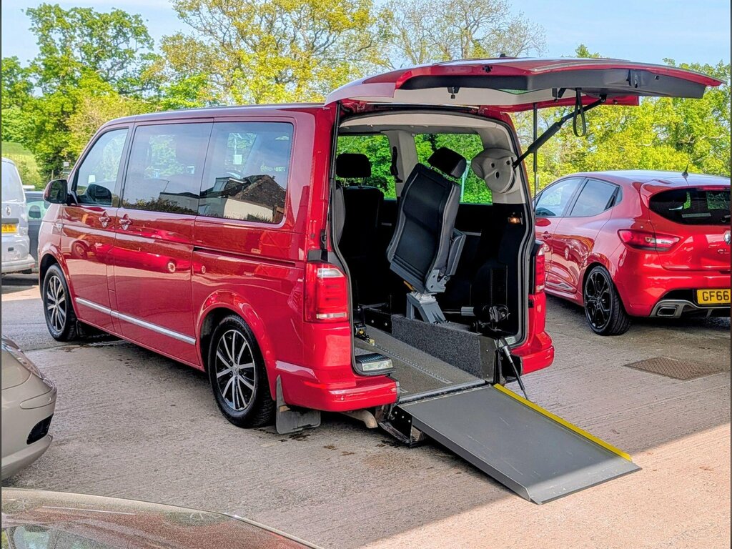 Volkswagen Caravelle 2.0 Bitdi Bluemotion Tech Executive Dsg Euro 6 S Red #2