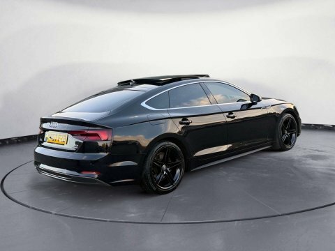 Audi A5 2.0 A5 Sportback KM67FZB Black #5