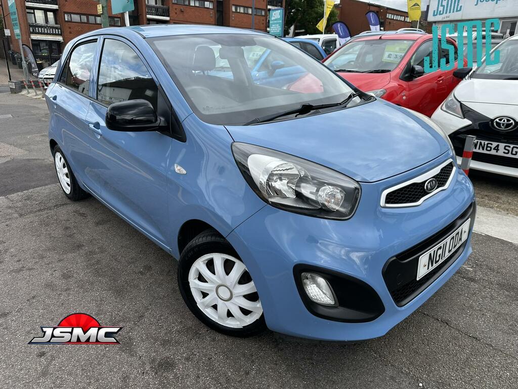 Kia Picanto 1.0 1 Hatchback Euro 5 68 Bhp Blue