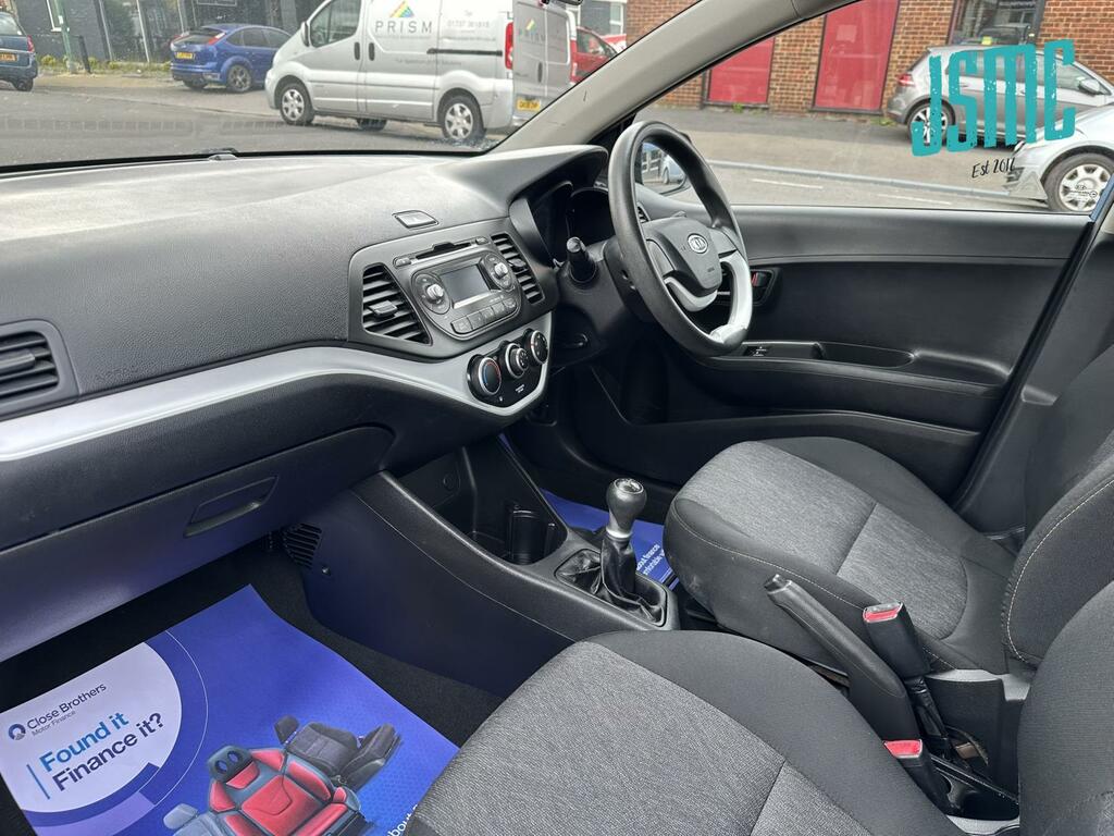 Kia Picanto 1.0 1 Hatchback Euro 5 68 Bhp Blue #2