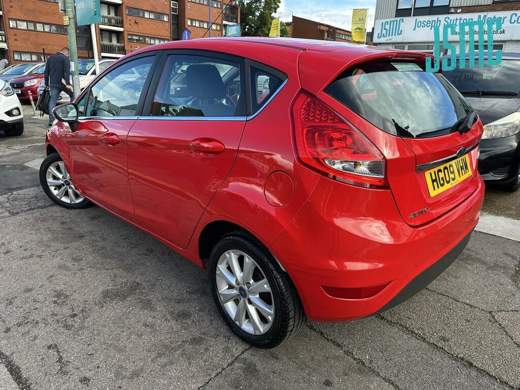 Ford Fiesta 1.4 Zetec Hatchback 133 G Km 94 HG09VHM Red #3
