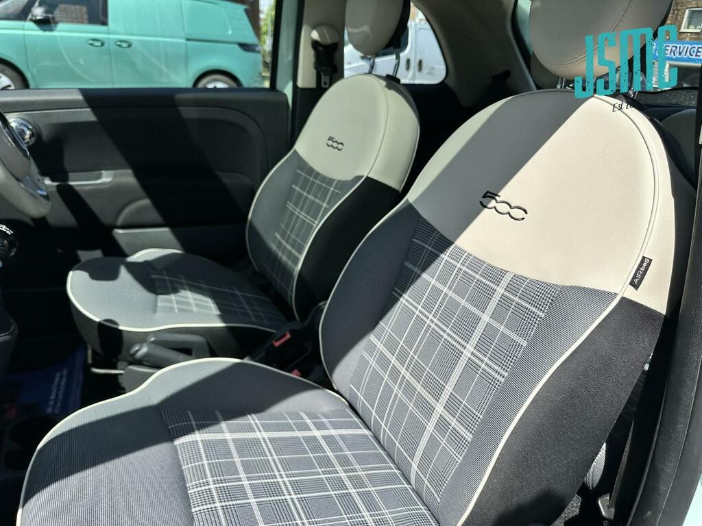 Fiat 500 1.2 Lounge Hatchback Euro 6 S S WD16FZL Green #5