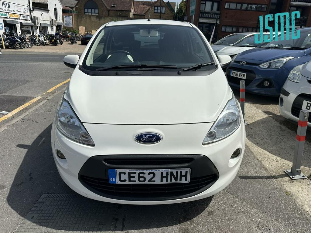 Ford KA 1.2 Zetec Hatchback Euro 5 S S CE62HNH White #4