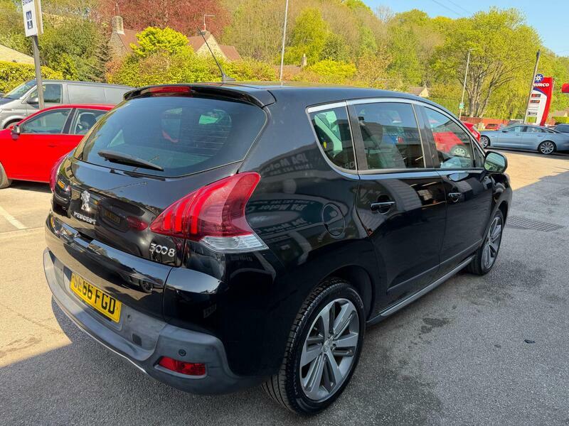 Peugeot 3008 1.6-bluehdi-allure-suv-5dr-diesel-manual-euro-6-s Black #5
