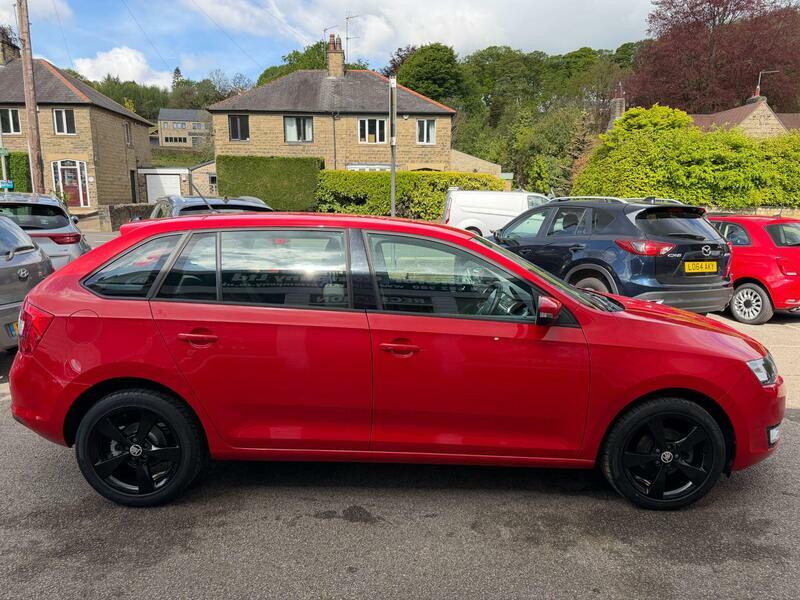 Skoda Rapid Spaceback 1.2-tsi-se-tech-hatchback-5dr-petrol-dsg-euro-6-s Red #6