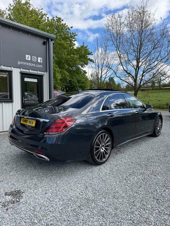 Mercedes-Benz S Class 2019 2.9 S350ld Amg Line Executive Saloon Di KM19WEA Blue #2